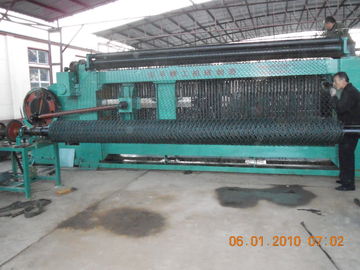 Mesh Size 80 * 100 mm Automatic Gabion Making Machine For Foundation Pit Supporting
